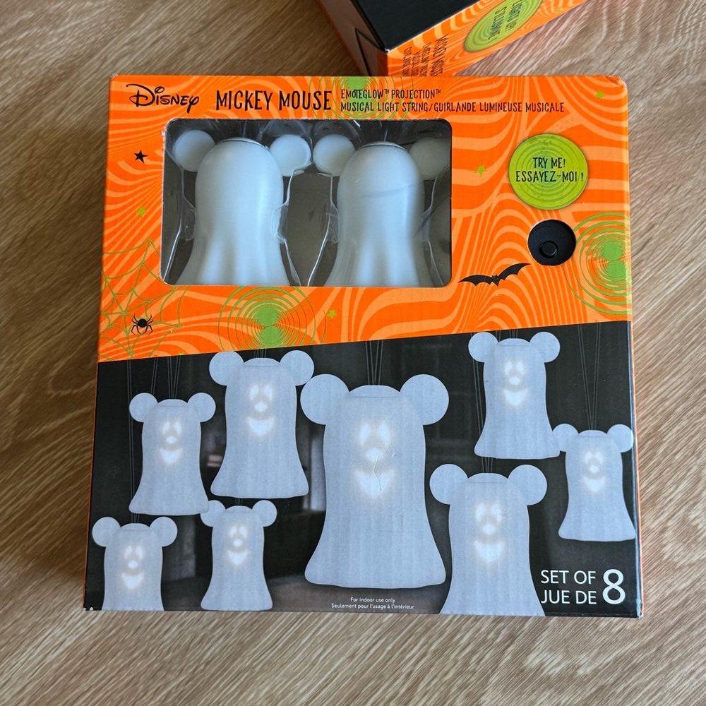 Disney Mickey Mouse Ghost String Lights